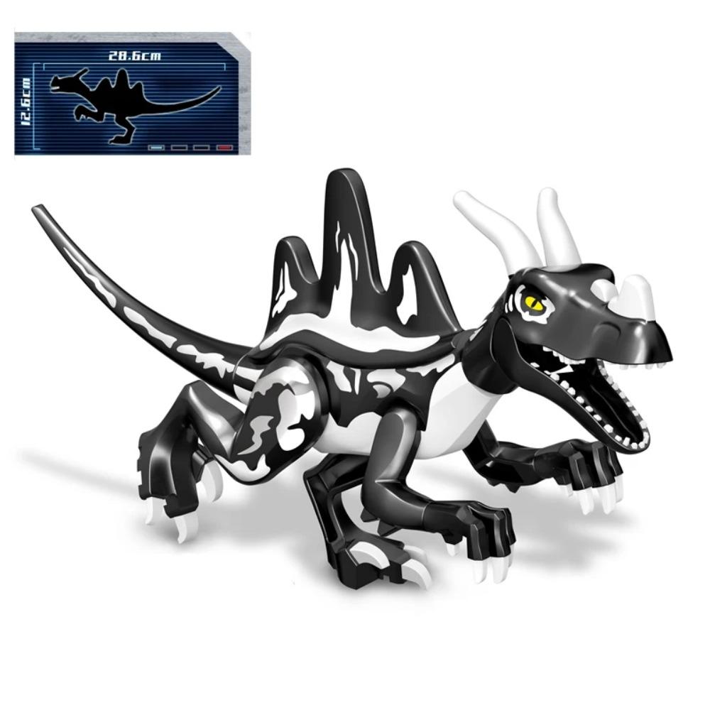Raptor Brutal Building Jurassic Blocks World 2 MINI Figuras de Dinossauro Peças Blocos Dino Brinquedos Para Crianças Dinossauros Natal