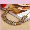 Exaggerated Vintage Fashion Necklace With Hollow Carving For Gift Giving