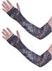 Men's UV Protection Cooling Arm Sleeves - Ice Silk Breathable Summer Sleeves for Cycling