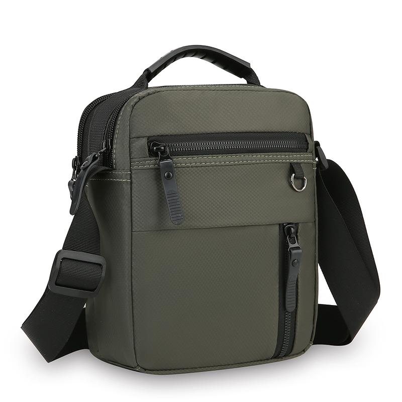 

Сумки-мессенджеры для мужчин, повседневная сумка-мессенджер Oxford, маленькая сумка через плечо на молнии, простая мини-сумка для телефона через плечо, мужская сумка через плечо