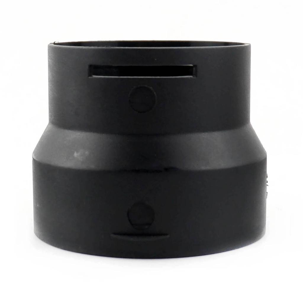 60 To 75mm Converter 60mm 75mm Diesel Heater Air Duct Ducting Connector Black For Car Truck VAN Camper