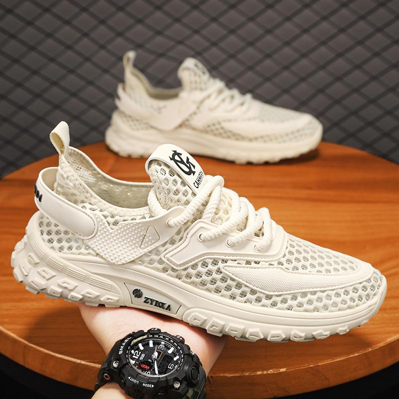 Fashion CYYTL Summer Sneakers Mesh Breathable Shoes For Men Casual Outdoor Running Tennis Luxury Platform Sports Hiking Designer Loafers