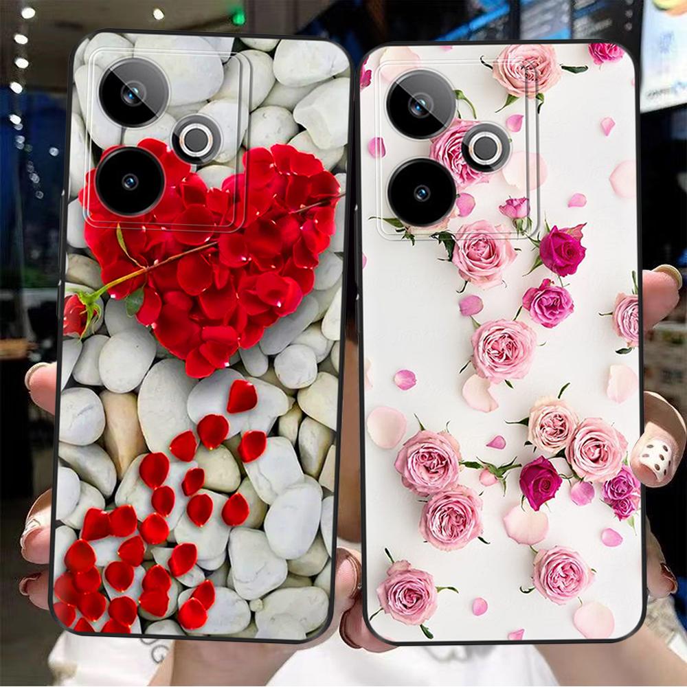 Handyhülle Für Realme GT 7 Hülle Cartoon Schutzhülle Für Realme GT 7T GT7T RMX5085 Weiche Silikonhüllen GT7 TPU Hülle