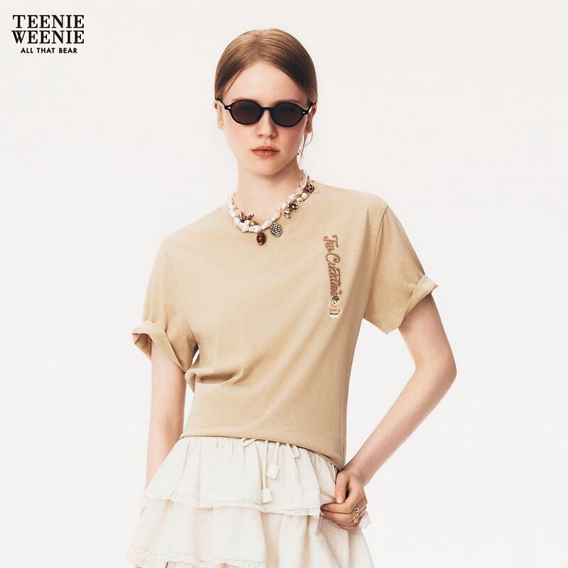 Teenie Weenie Women s Bear Print Short Sleeve T-Shirt S