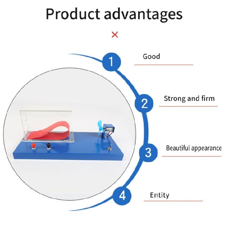 Handheld Wind Tunnel System For Visualizing Aircraft Lift Force Perfect For School Labs