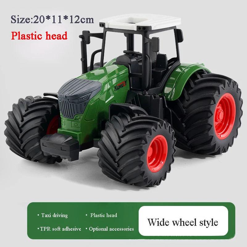 Landwirtschaftlicher Traktor mit Anhänger Trägheitsspielzeug Gabelstapler Transportwagen Sprinkler Modell Simulationsspiel Jungen Kinderspielzeug Geschenke