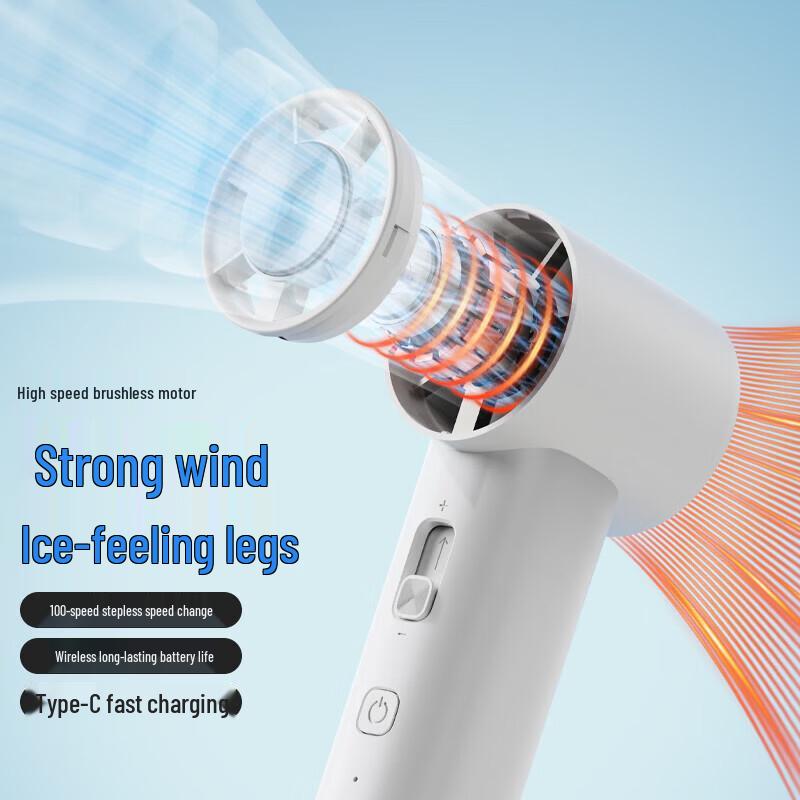 SUMI Tragbarer Handventilator mit Eis-Kühlung