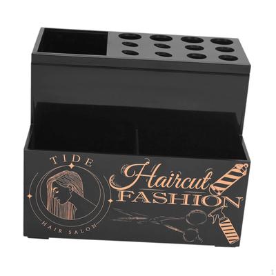 Hair Stylist Shears Stand Salon Hairdressing Scissors Rack Professional Organizer for Brushes