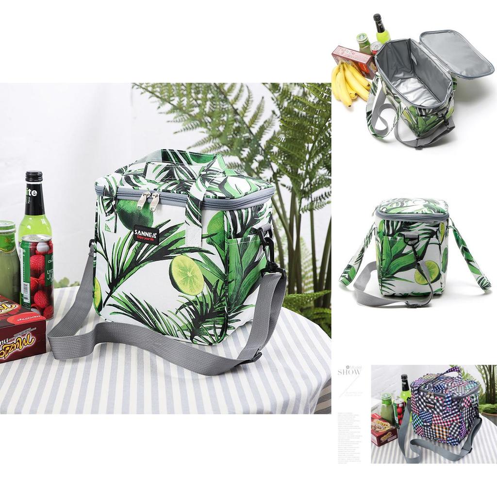 Borsa Frigo Versatile in Tessuto Oxford dal Design Intramontabile e Ampia Capacità