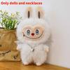 Leader Toy Plush With Embroidery Design And Heart Shaped Decor Necklace