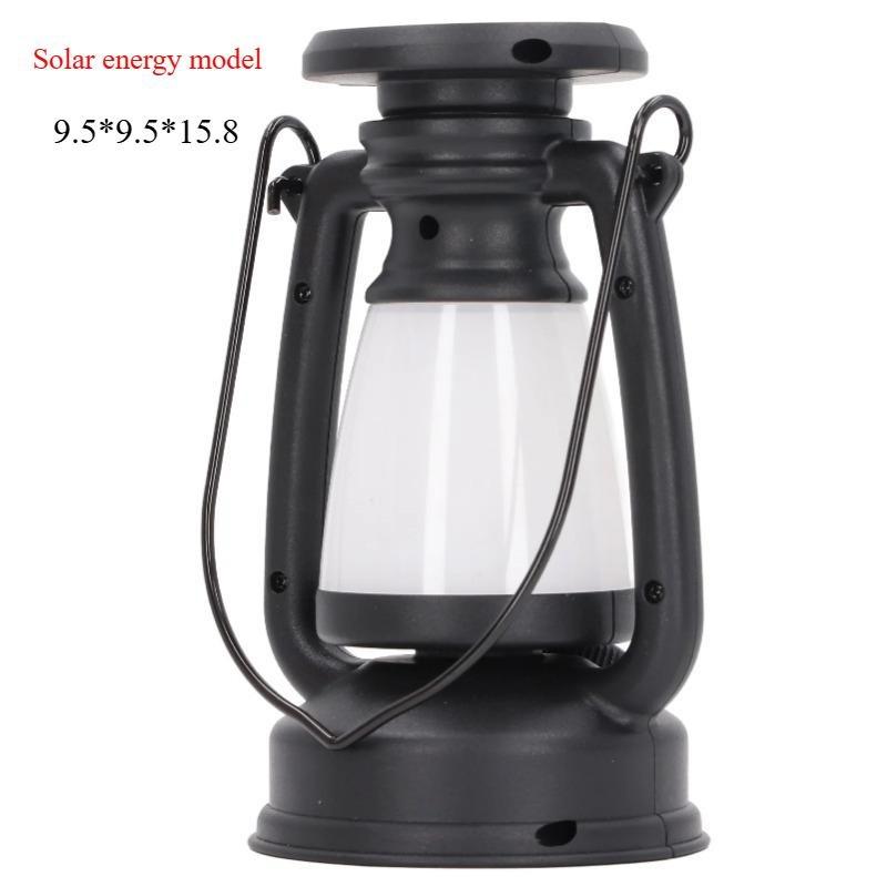 Solar Retro Pferdelampe Campinglampe Aufladen Dekoration Atmosphärenlicht LED Schreibtischlampe Outdoor Camping Barlicht Tischleuchte Laterne Heimdeko