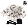 50/100 LEDs Solar Bubble Ball Fairy Powered G45 String Light Lamp Garden Decor