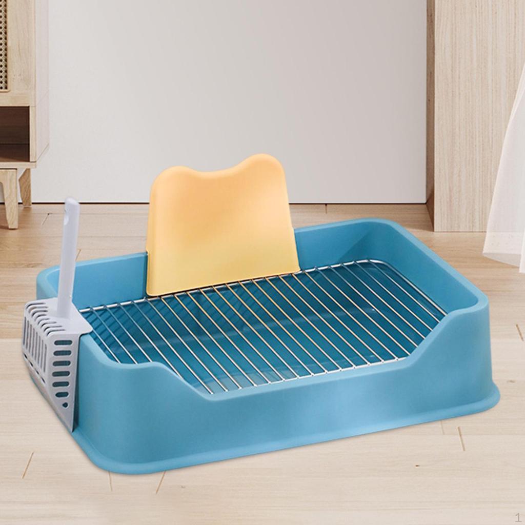 Dog Toilet Puppy Potty Tray Pet Supplies Portable Litter Pan Anti Splashing Indoor