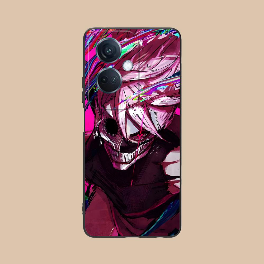 Dandadan Aira Shiratori Phone Case for OPPO Reno 14 13 12 11 10 9 8 7 6 5 F T Pro 5G Colorful Printing Cover Pretty Luxury Cover
