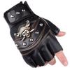 Men's Half-Finger Mountaineering & Cycling Gloves - Non-Slip, Breathable, Wrist Support, Wear-Resistant