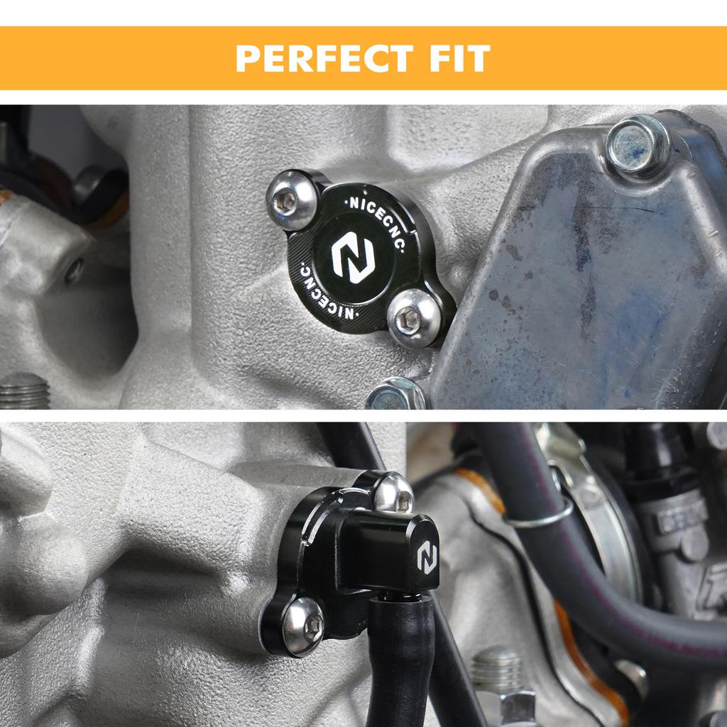 NICECNC For Yamaha YZ250 1999-2024 YZ250X 2016-2023 YZ 250 250X Motocross Cylinder Power Exhaust Valve Holder Cover Guard 2022