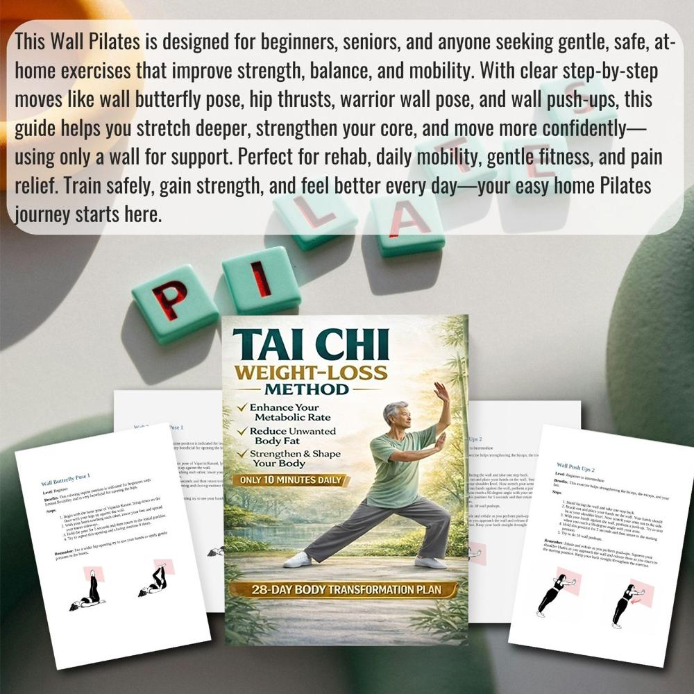 10-Minute Tai Chi for Seniors Over 60 A Step-by-Step 28-Day Plan to Regain Balance Prevent Falls & Stay Independent Illustrated