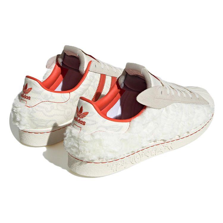 adidas Originals Superstar 80S X Han Meilin Unisex White Red ID4380
