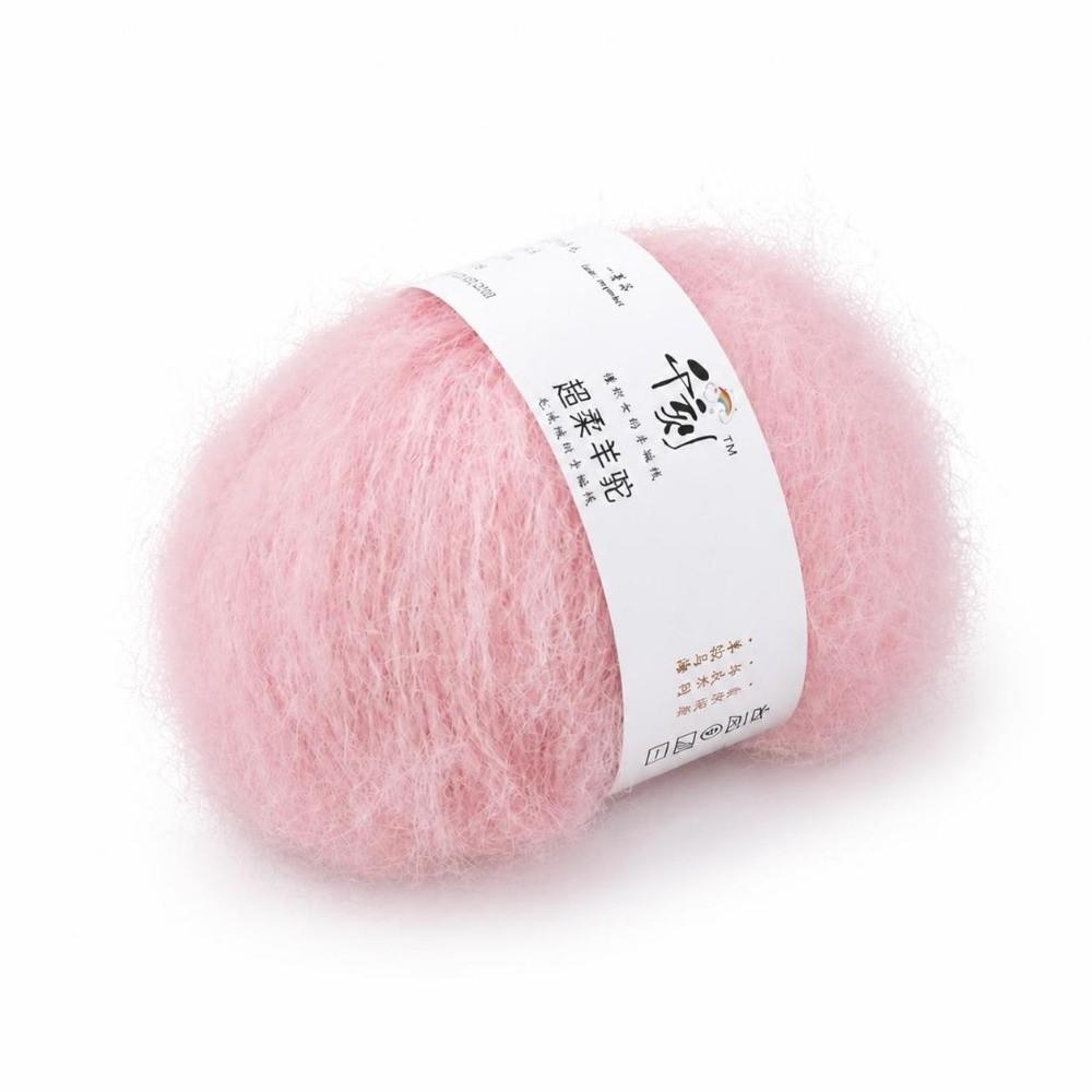 Soft Fine Thread Alpaca Yarn Thick Thread Long Hair Yarn New Plush Yarn Hat Scarf Sweater
