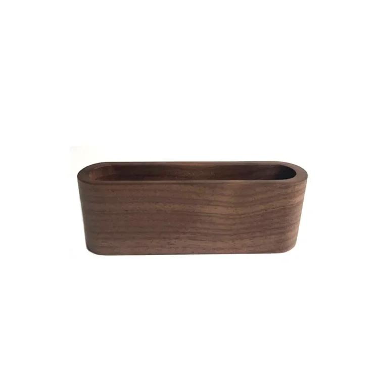 Wooden Business Card Holders Note Holder Display Device Card Stand Holder Office Supplies Stationery Accessories Organizer