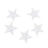 Accessories 10pcs/lot Star DIY Bag Badge Sew Iron on Clothing Patches Applique