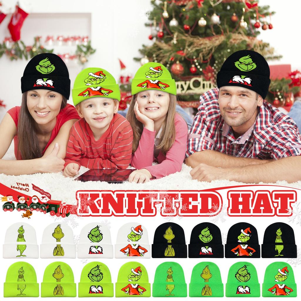 Christmas Warm Knitted Hat, Men's And Women's Knitted Hat, One Size Fits All.