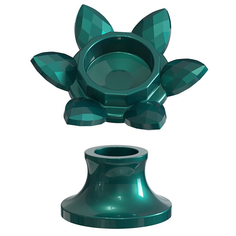 Diy Cristal Rășină Epoxidică Mucegai Lotus Lumânare Suport Mold Silicon