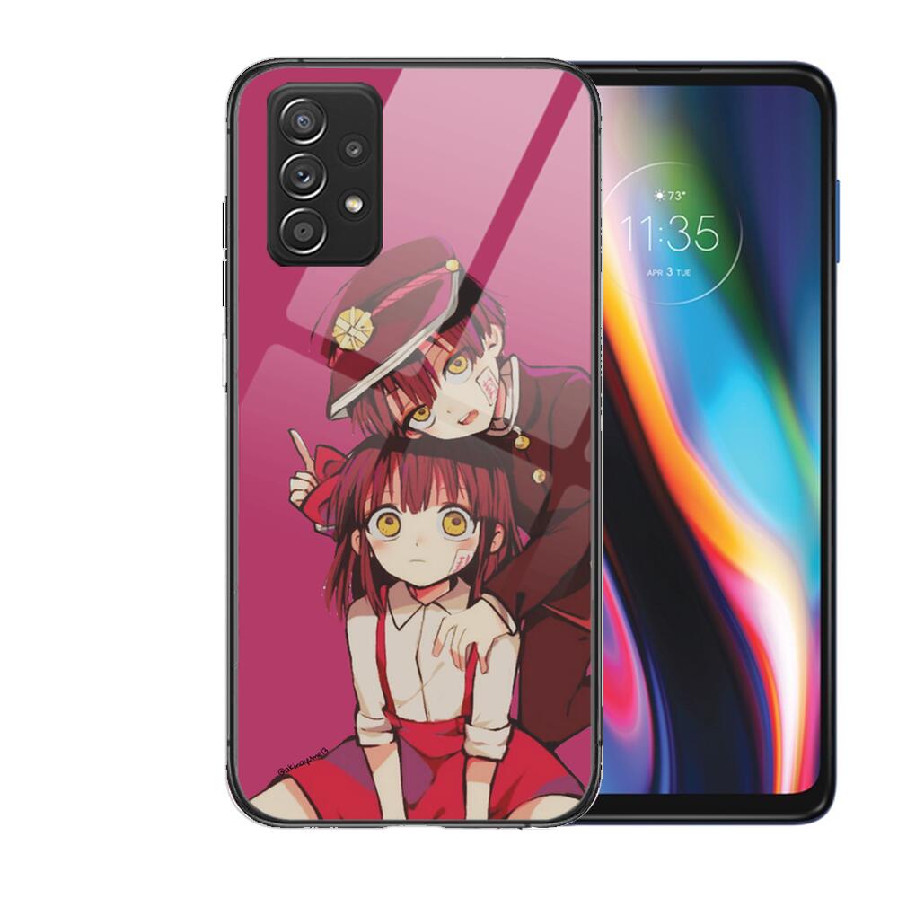 Toilet-bound Hanako-Kun Anime Tempered Glass Case Phone For Samsung Galaxy A51 A71 A60 A70S A70 A80 A21S A41 A20E A50 A30S 5g A3