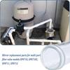 Sight Glass Replacement Sight Observation Window Pipe Backwash Sight Glass Suitable for Multiple Sand Filter Valves