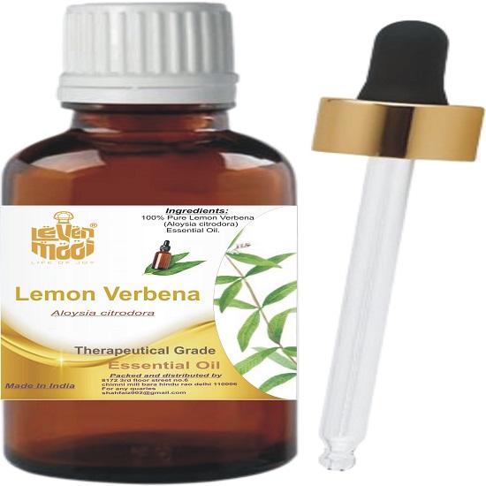 

Levenmooi Lemon Verbena (Aloysia citrodora) Pure & Natural Therapeutic Grade Essential Oil Glass 5 ml