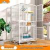 Compact Multi-Layer Indoor Cat Cage and Nest House