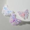 3D Sequins Butterfly Embroidered Patches Single Layer Clothes Sewing Patch  Bridal Hair Accessories
