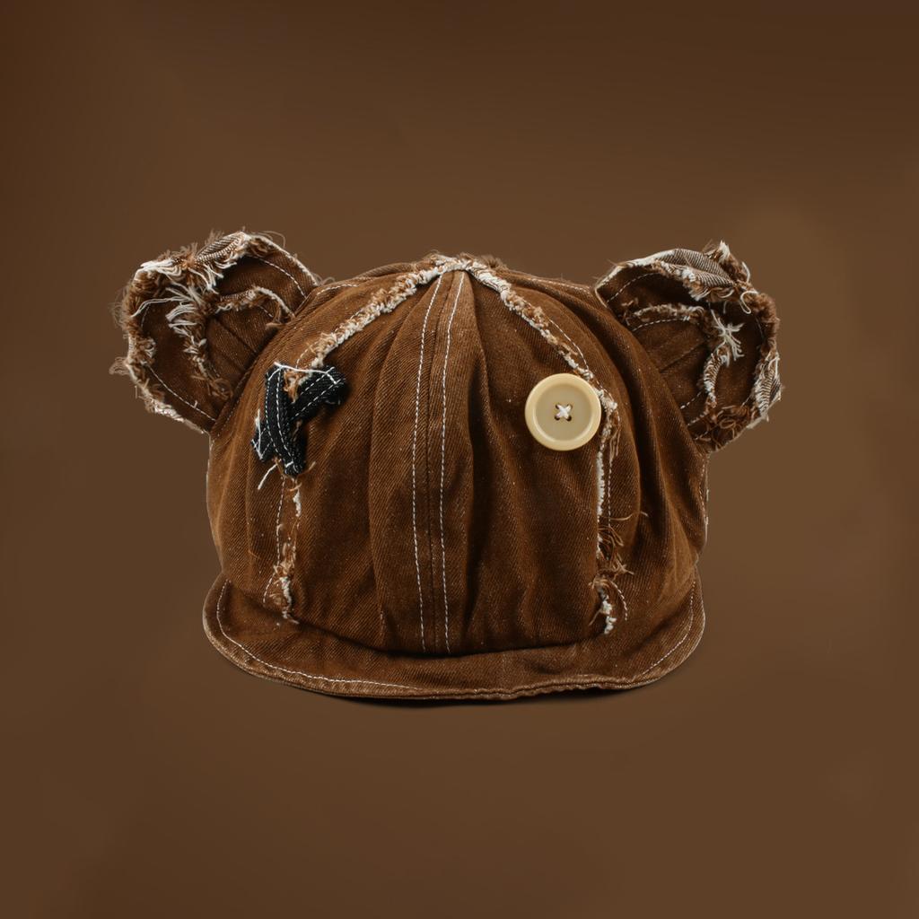 Summer Retro Flower Embroidery Forward Hat Children Go Out To Show Their Faces Small Versatile Fashionable Beret