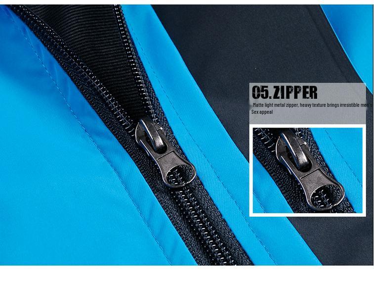 Spring Windproof & Waterproof Single Layer Jacket for Outdoor Sports - Men's & Women's Hiking Outerwear