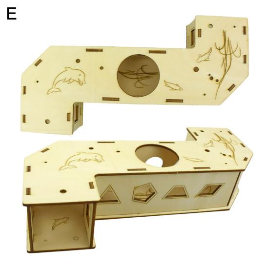 Hračka pro křečka odolná proti kousnutí Hračka pro odpočinek a hraní Lezecký žebřík Hračka s tunelem pro křečky pro hlodavce