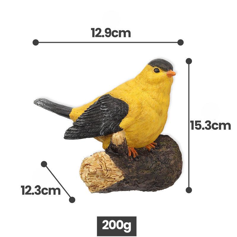 Courtyard Garden Layout Fake Bird Simulation Bird Ornaments Courtyard Animal Tree Pendant Pastoral Style Decorative