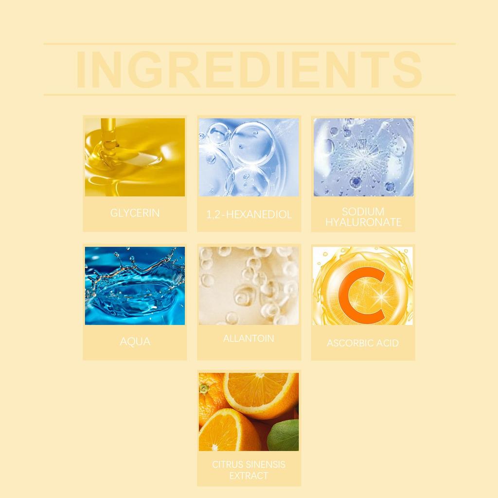 VC Feuchtigkeitsspendender Toner Hydratisierend Erfrischend Leicht Einziehend Lang anhaltende Feuchtigkeitsspeicherung Beruhigender Hautpflege-Toner 100ml