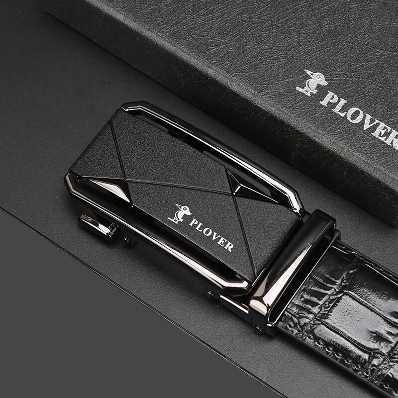 Plover Automatic Buckle Leather Belt 115cm