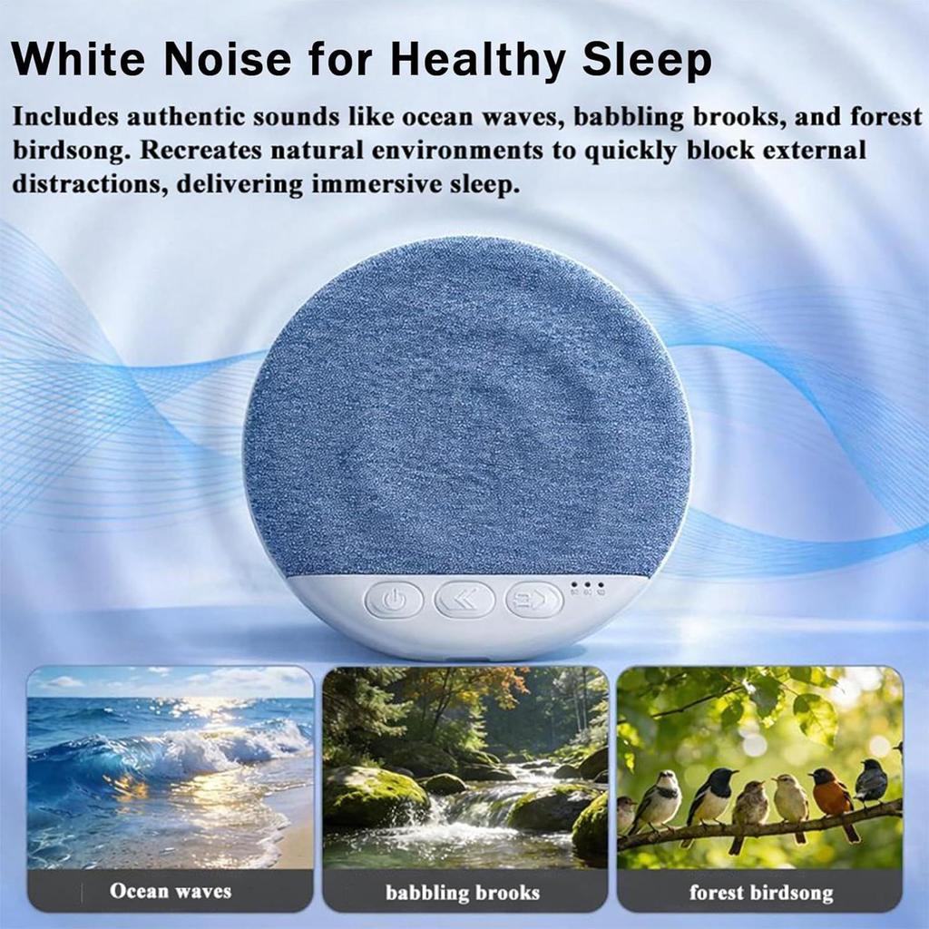 Pillow Speakers for Sleeping Immersive White Noise Sound Machine for Sleeping Adults for Indoor Outdoor Office Hotel Car Travel