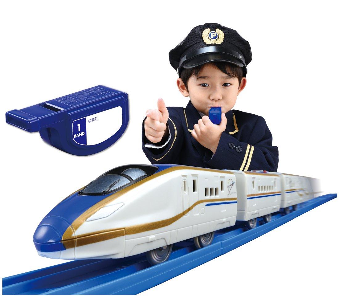 

Plarail Fuede de Fuecon E7 Series Hokuriku Shinkansen Shining Set Shiruzo! синий