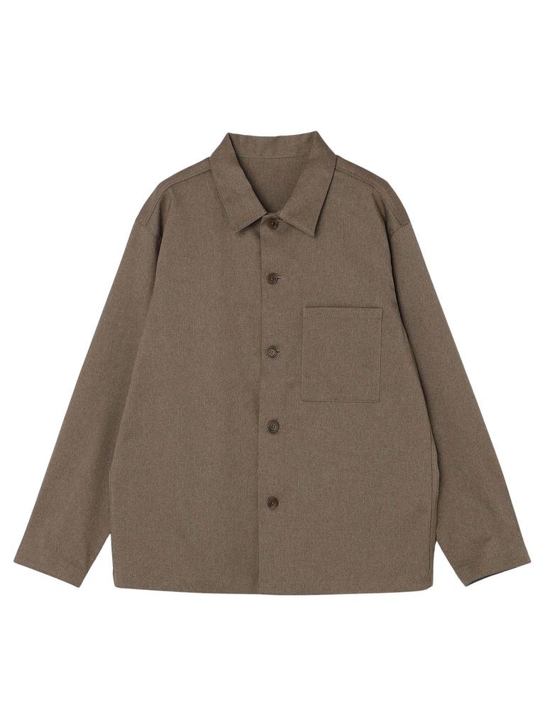 Ships Colors Woolic Box Shirt, Machine Washable, Beige, Large, 211160010