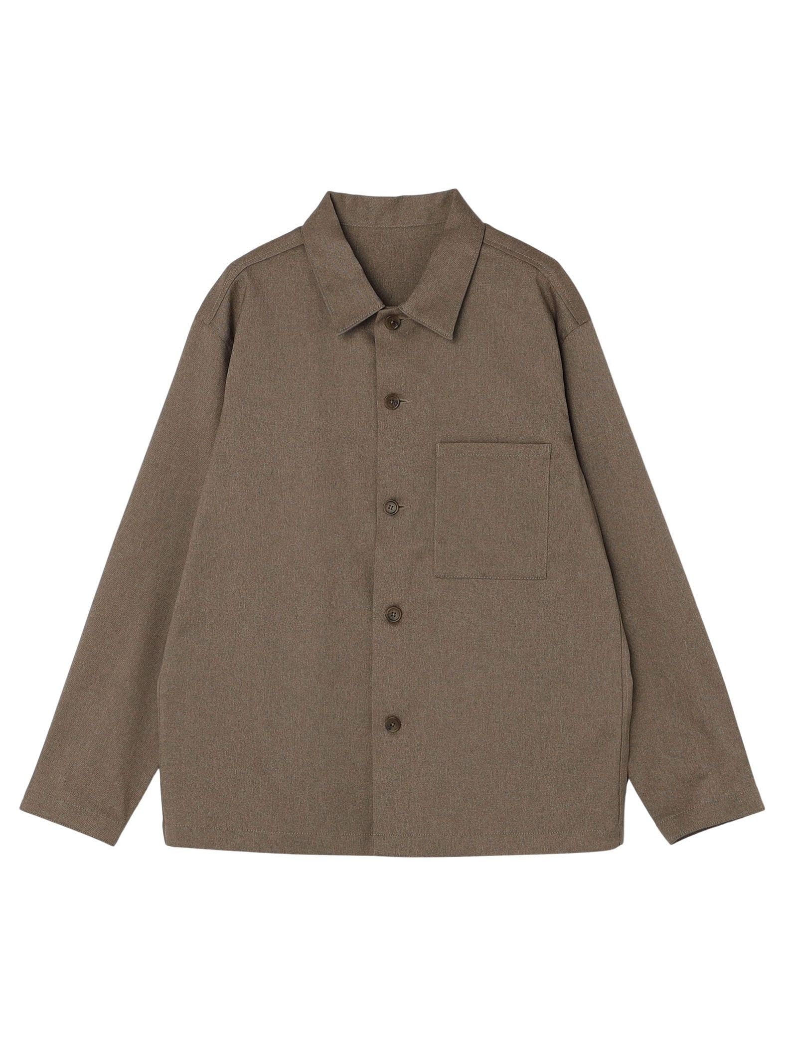 

Ships Colors Woolic Box Shirt, Machine Washable, Beige, Large, 211160010