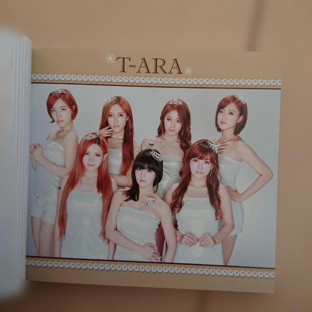[USED] T-ARA/2012 ~Jewelry box~CD DVD muffler towel pink
