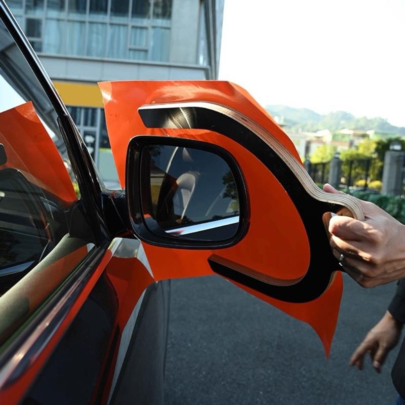 Applicator U Shape Bumper Wrap Application Tool Rearview Tints Protection Styling Installation Car Wrap Tool