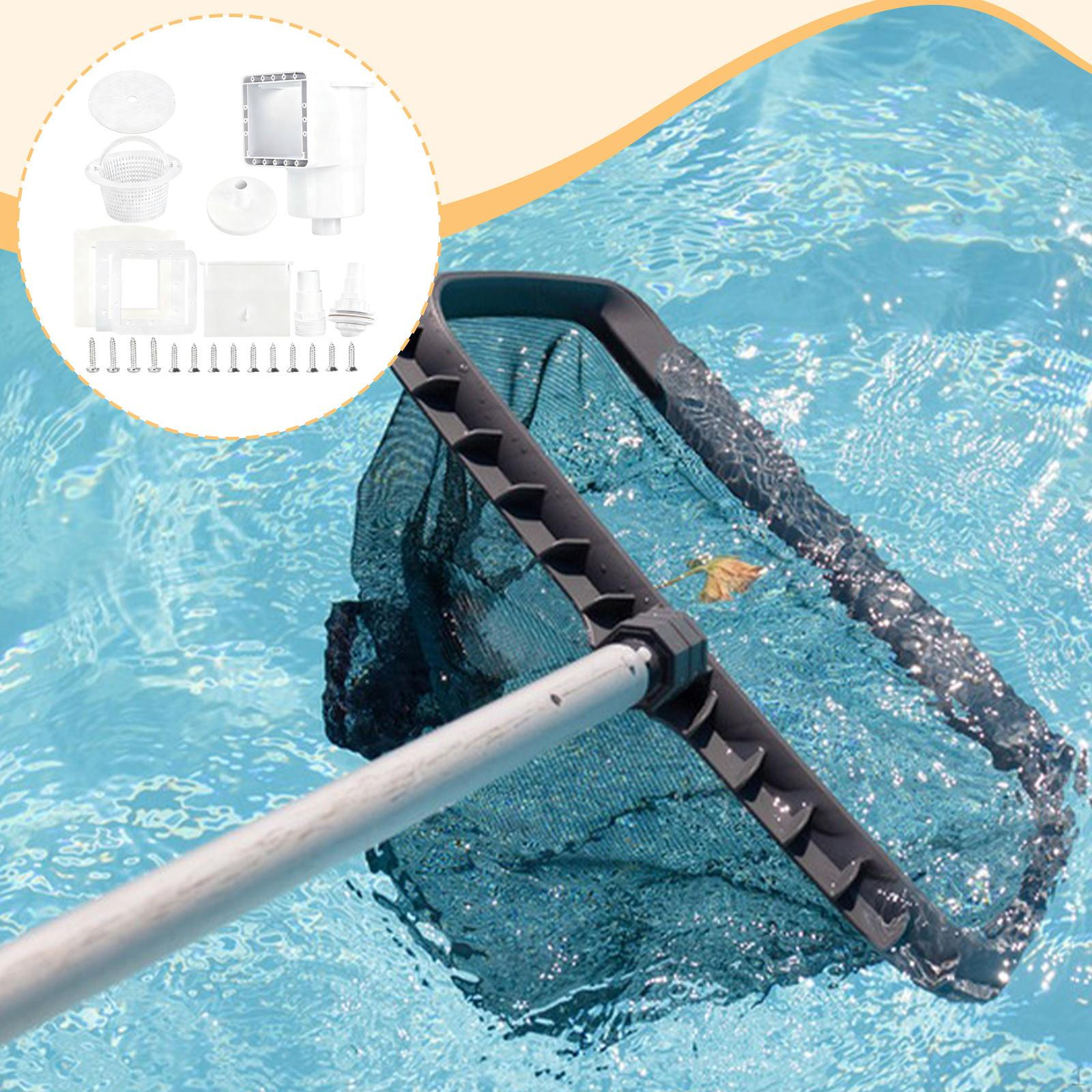 

Above Ground Pool Skimmer with Accessories Professional Wide Mouth Cleaning Set Repair Parts