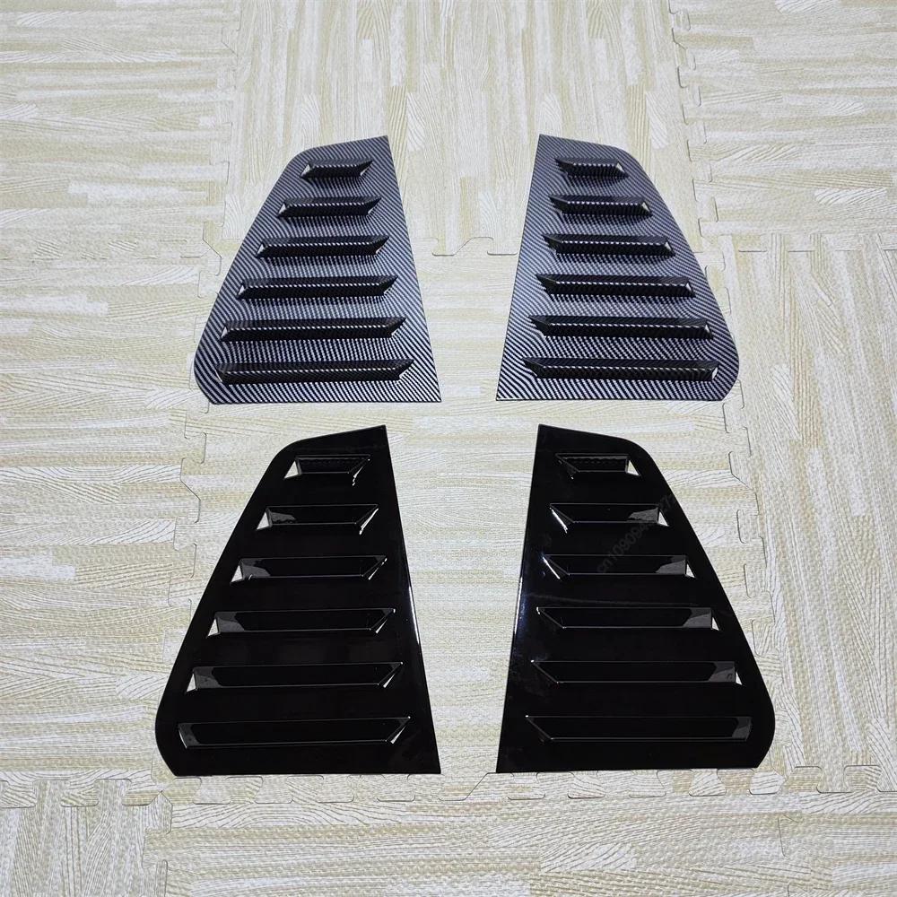 2Pcs Rear Side Window Louver Air Vents Windshield Cover For VW Golf 7 7.5 MK7 MK7.5 GTI GTD TSI TDI R R-Line 2013-2020 Tuning