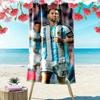 Asciugamano da Spiaggia con Stampa di Messi, Asciugamano Grande Morbido ad Asciugatura Rapida per Spiaggia Campeggio Nuoto