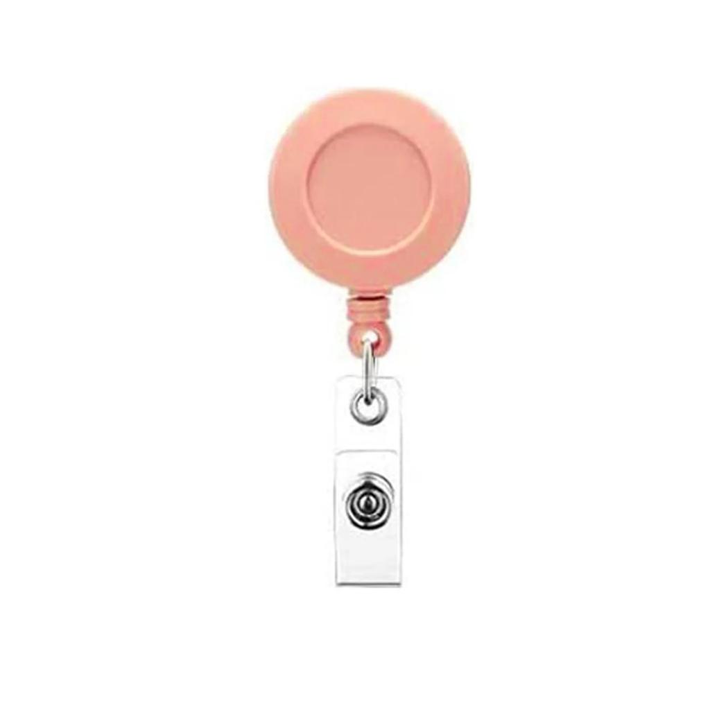 Retractable Badge Holders Clips For Nurse Id Badge Reel With Belt Clip Doctor Id Card Chain Clips School Student Office