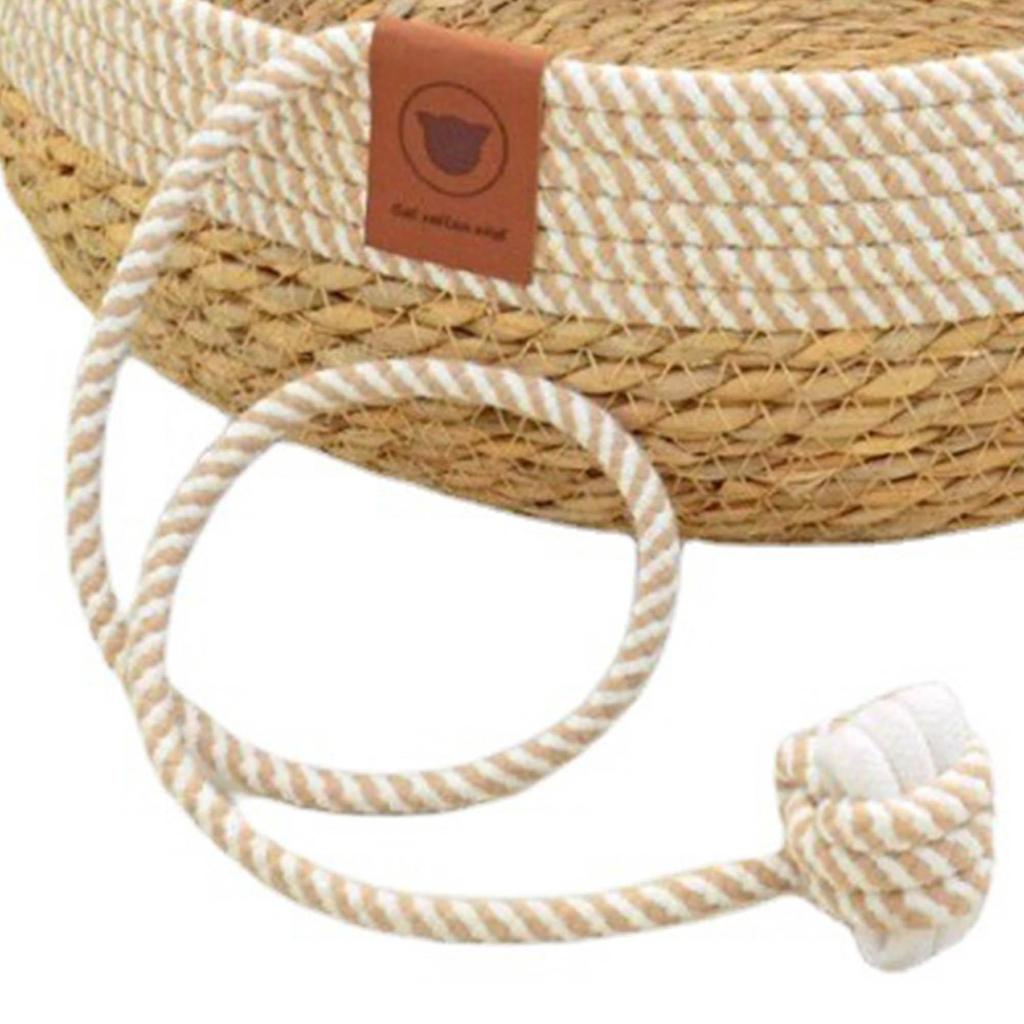 Cat Nest, Cat Rattan Nest, Hand -Woven Cat Nest