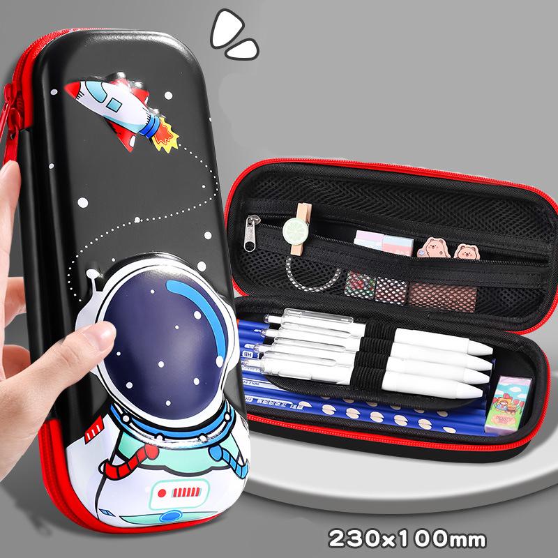 3D Stereoscopic Stationery Box Pen Case Cartoon High Appearance Level Multi-functional Pen Case Large-capacity Pencil Case